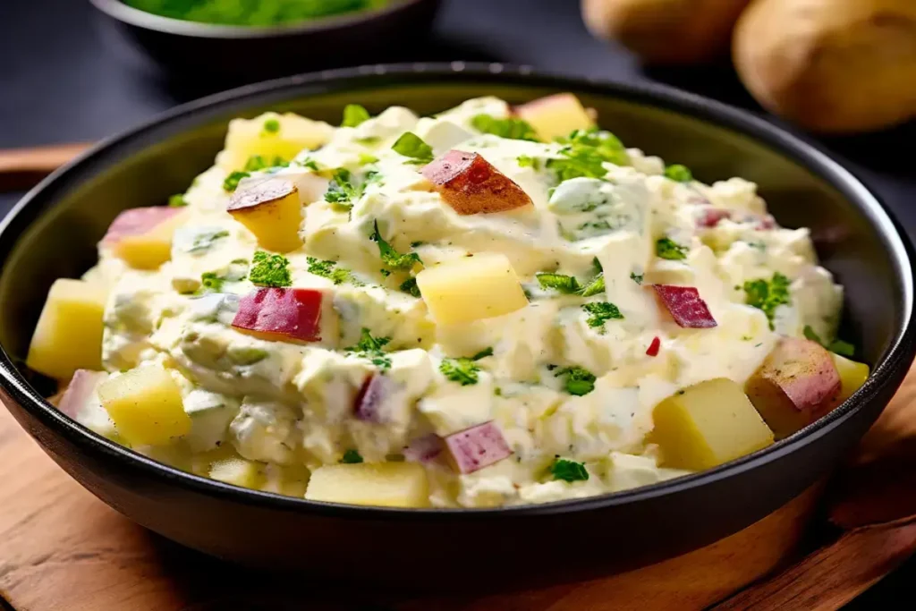 freeze potato salad