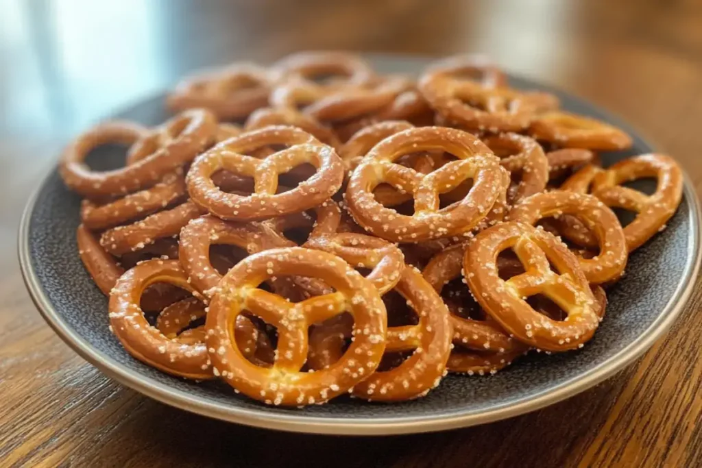 Are Pretzel Crisps fried or baked?