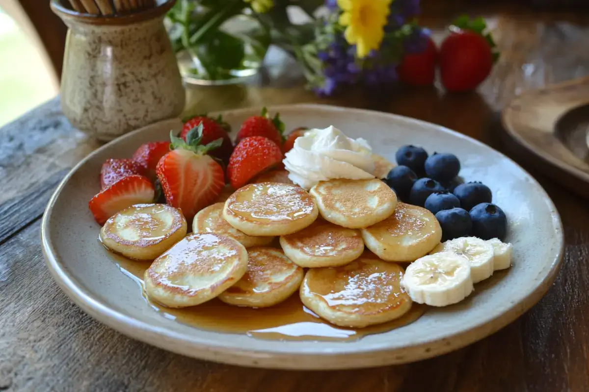 Mini pancakes