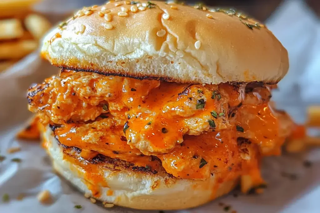 buffalo chicken slider