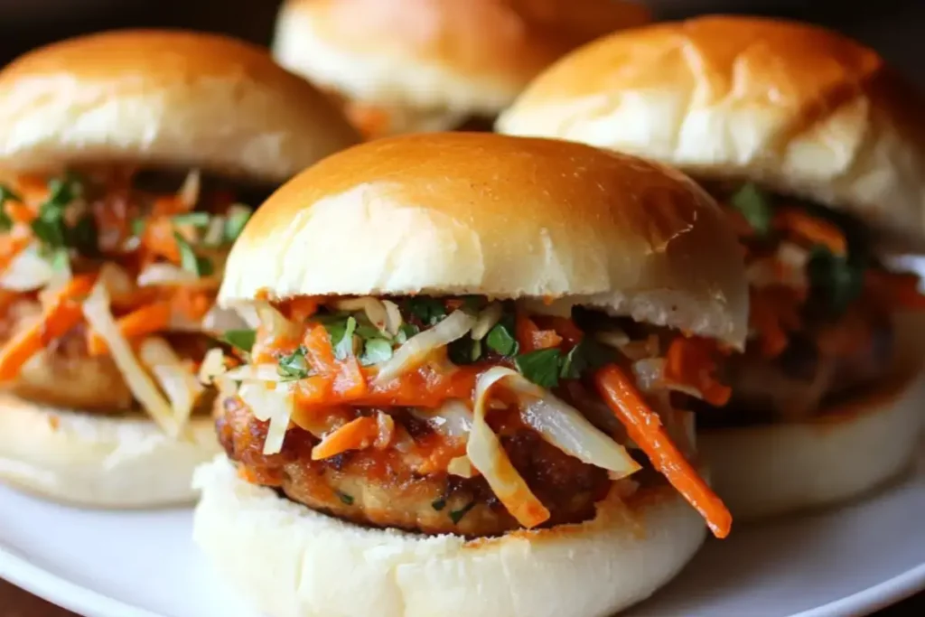 What to eat with buffalo sliders