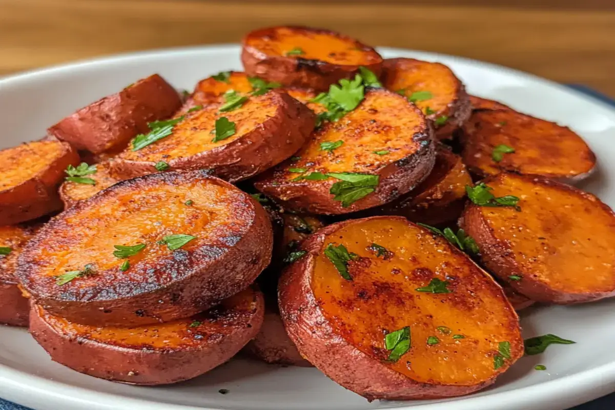 air fryer sweet potatoes