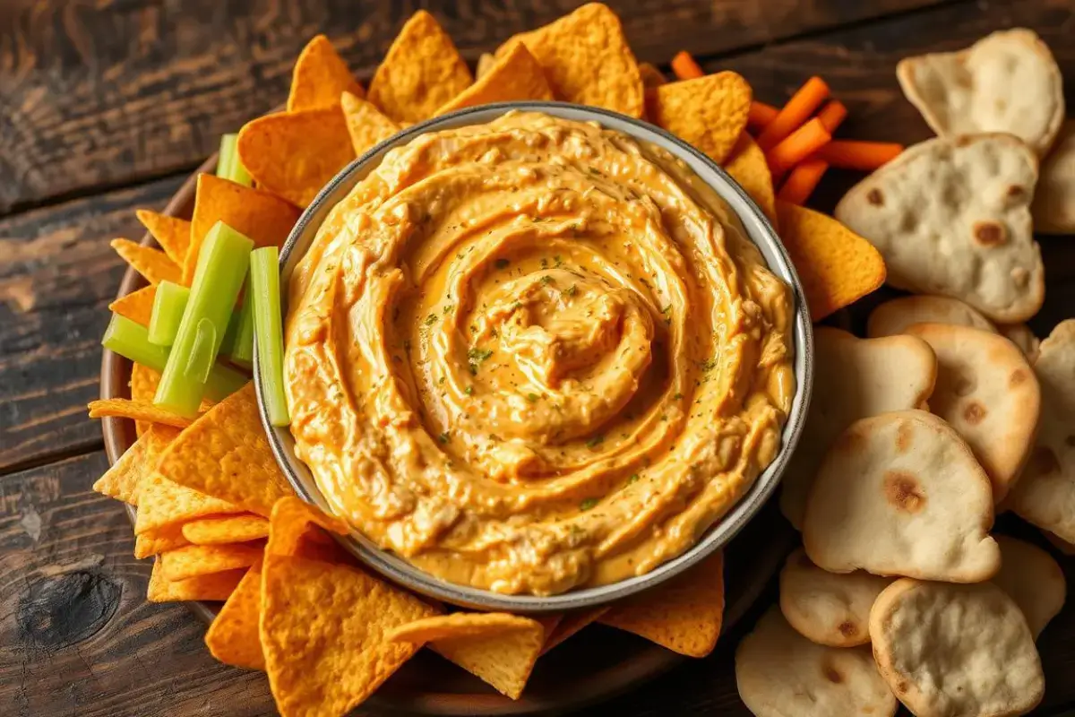 best thing to eat with buffalo chicken dip