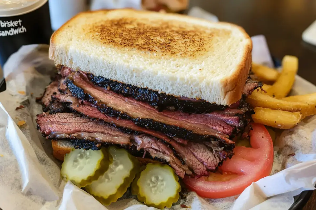 brisket sandwich