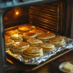 How long to keep pancakes in oven?